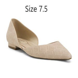 Slip on Comfort Flats, Size 7.5